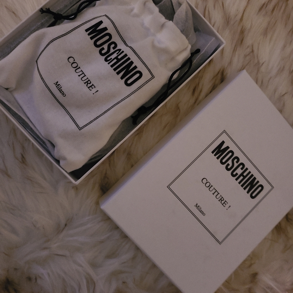 Moschino Biker Mini Crossbody NWT NIB - Picture 5 of 7